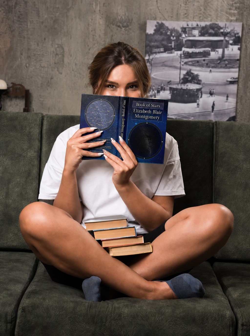 Personalized self-discovery book art